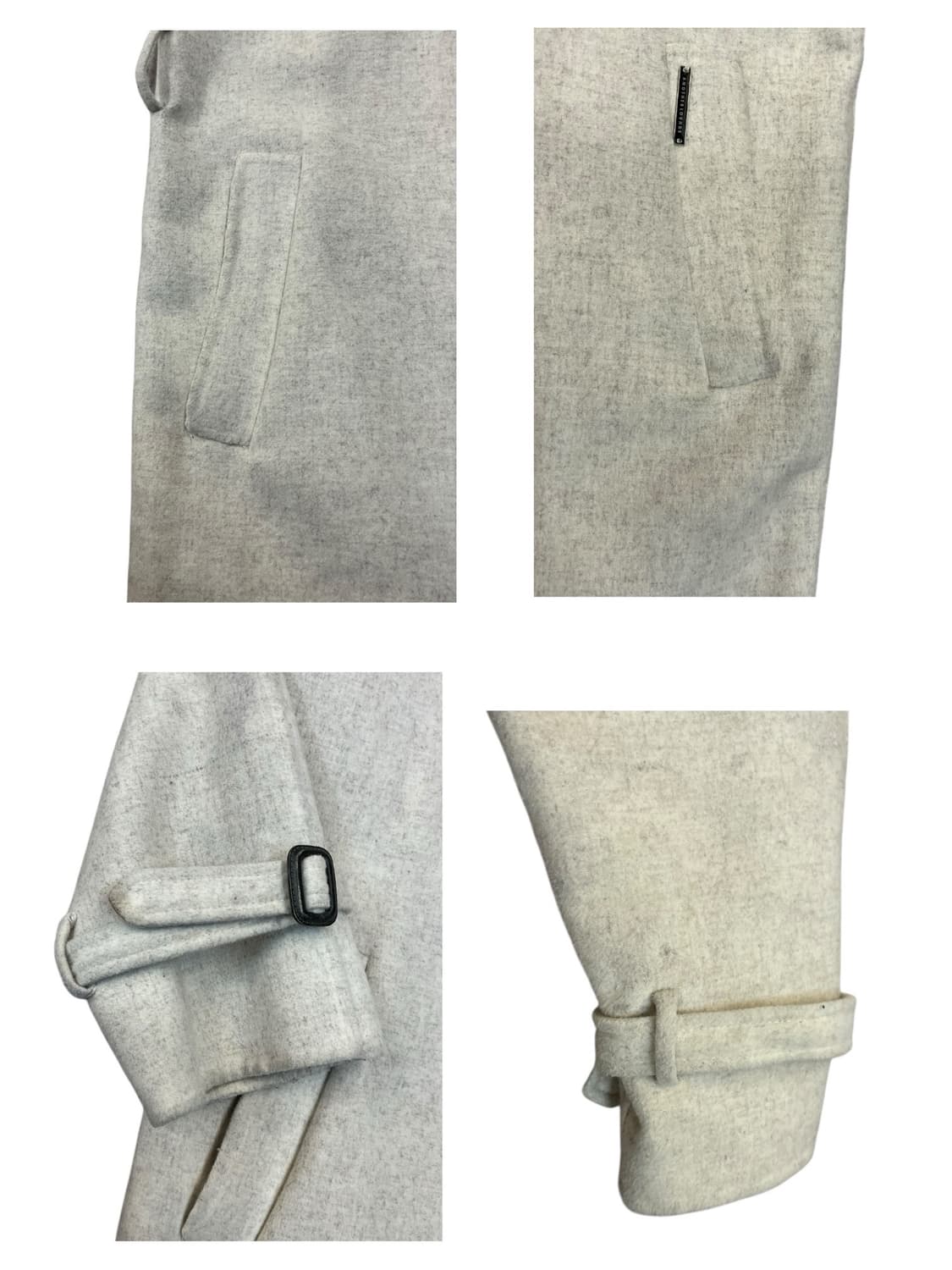 어나더라운지 롱코트 아이보리 S #csz2040 상품이미지9