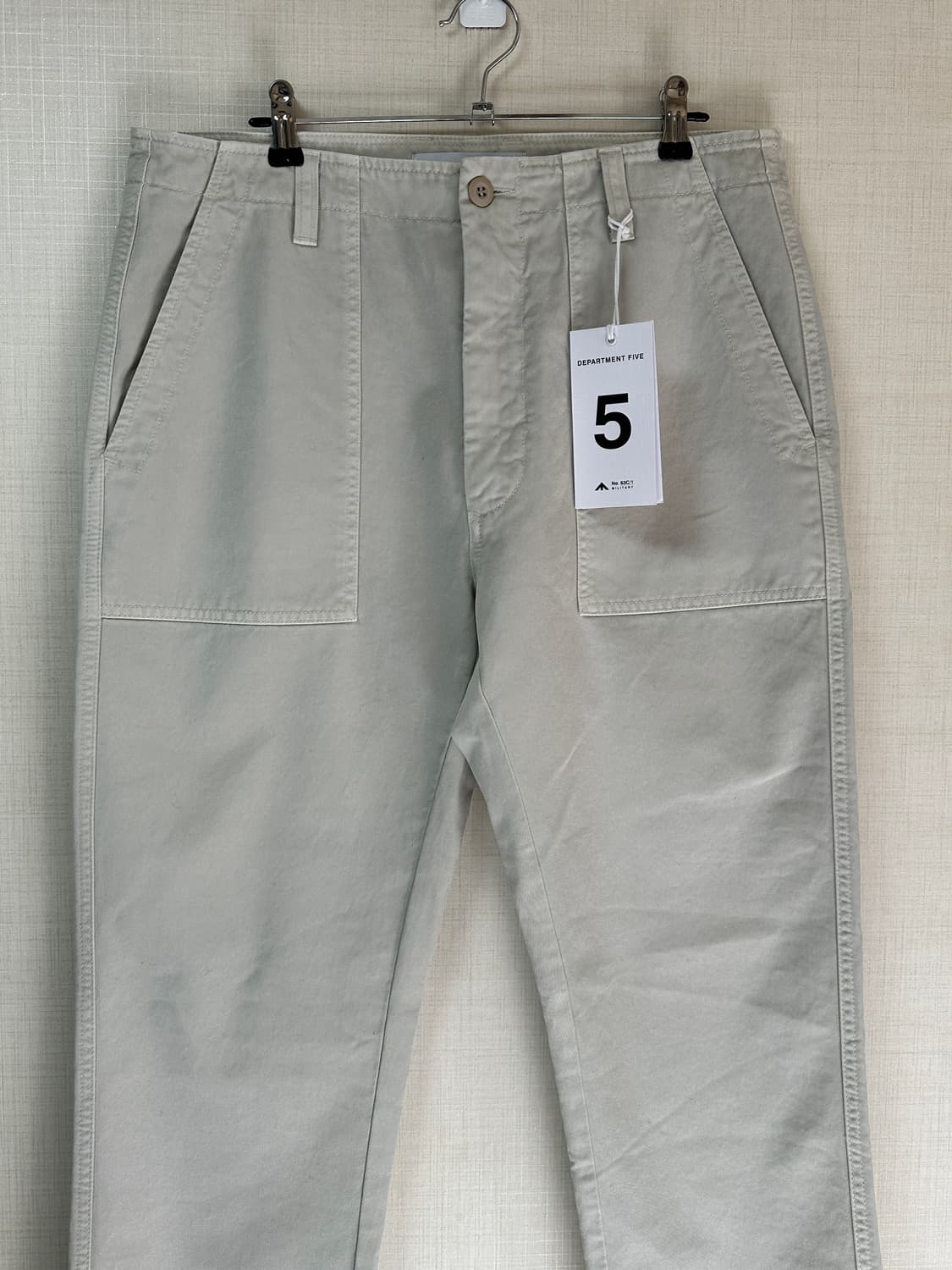 DEPARTMENT 5 / 슬림핏퍼티그팬츠 / 33 / 새상품 상품이미지1