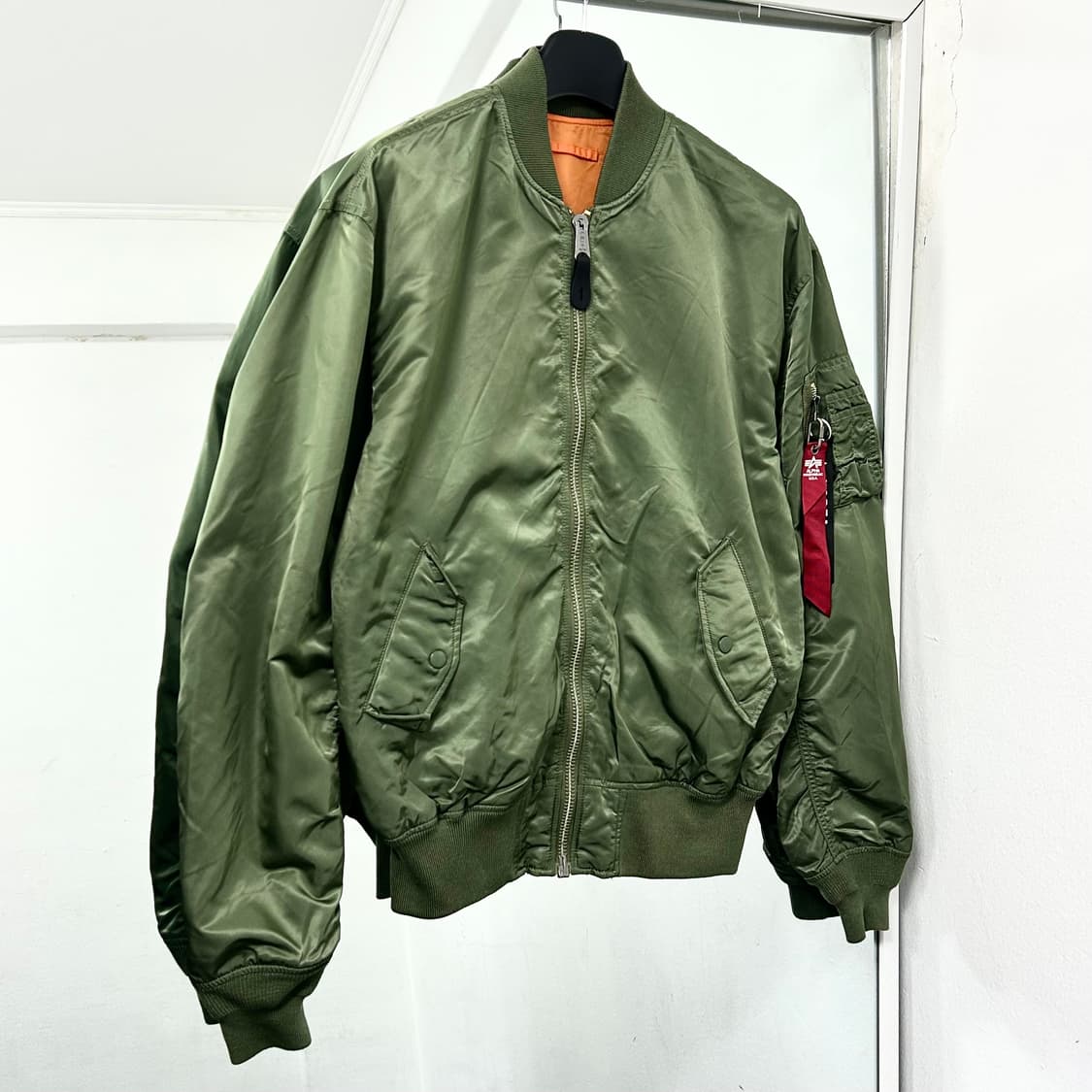 알파인더스트리 리버시블 MA-1 자켓 상품이미지5