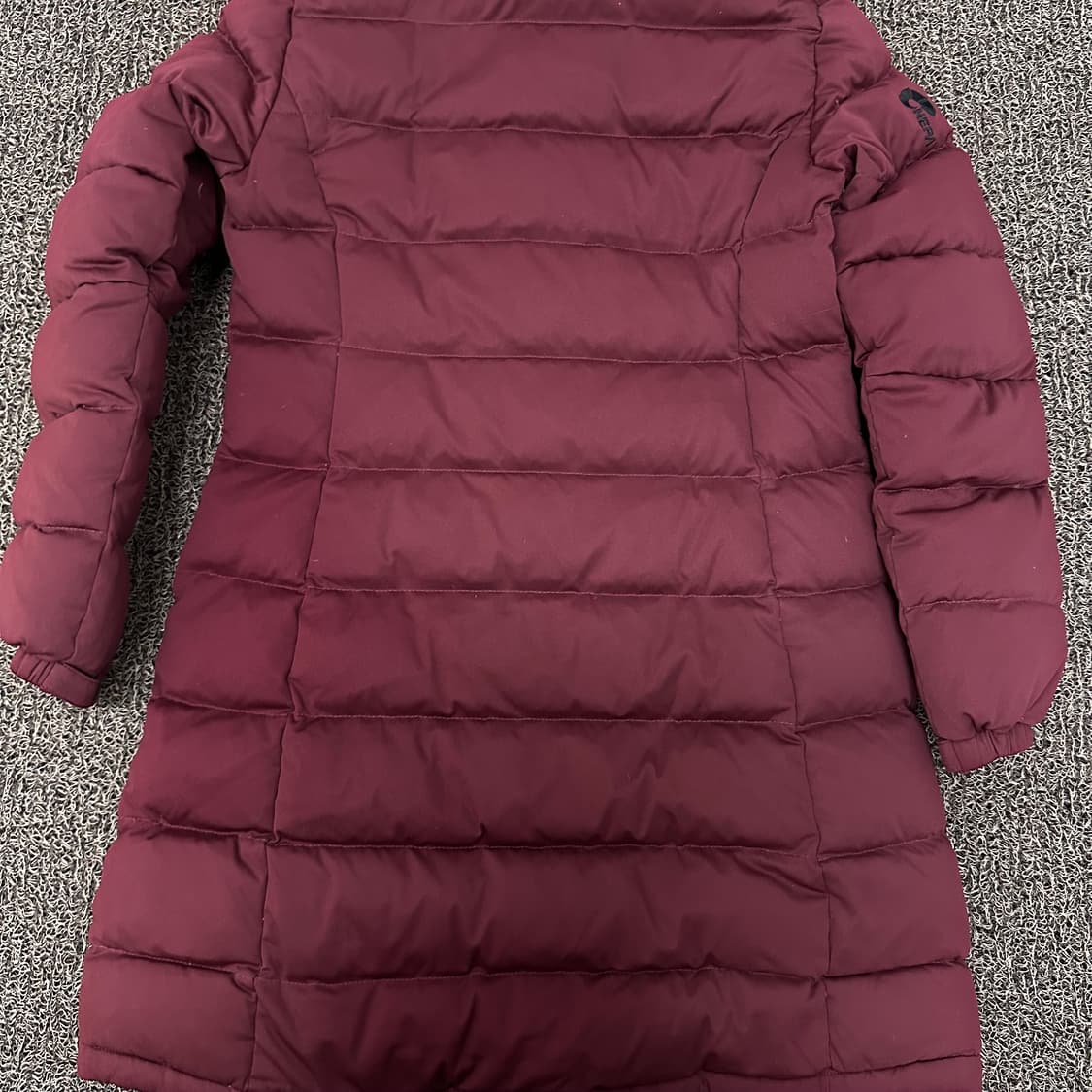 NEPA 네파 여성 구스다운 롱패딩 버건디 95(M) 상품이미지6