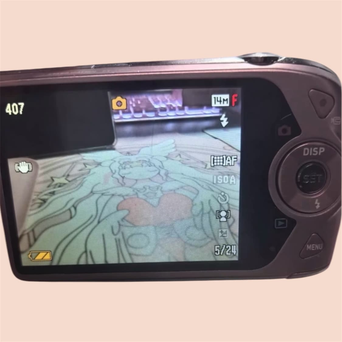 카시오 엑슬림 z2000 EXILIM Z2000 Pink 빈티지 디카 상품이미지9