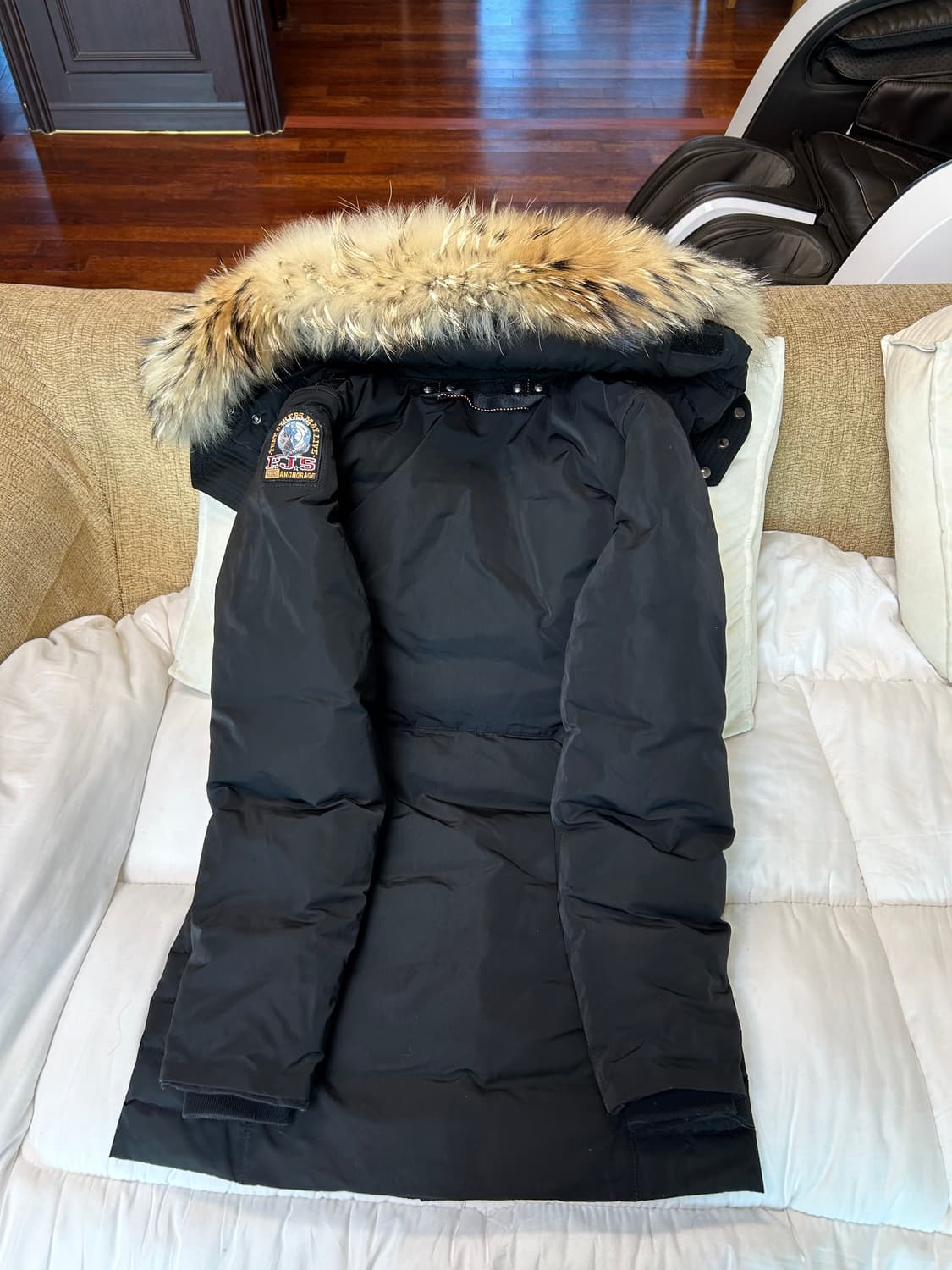 파라점퍼스 미드나잇 블랙 다운패딩(XS/44) 상품이미지8