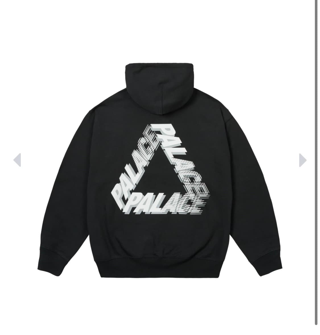 (새상품)Palace Speed P3 Hood Black  - 25SS 상품이미지1