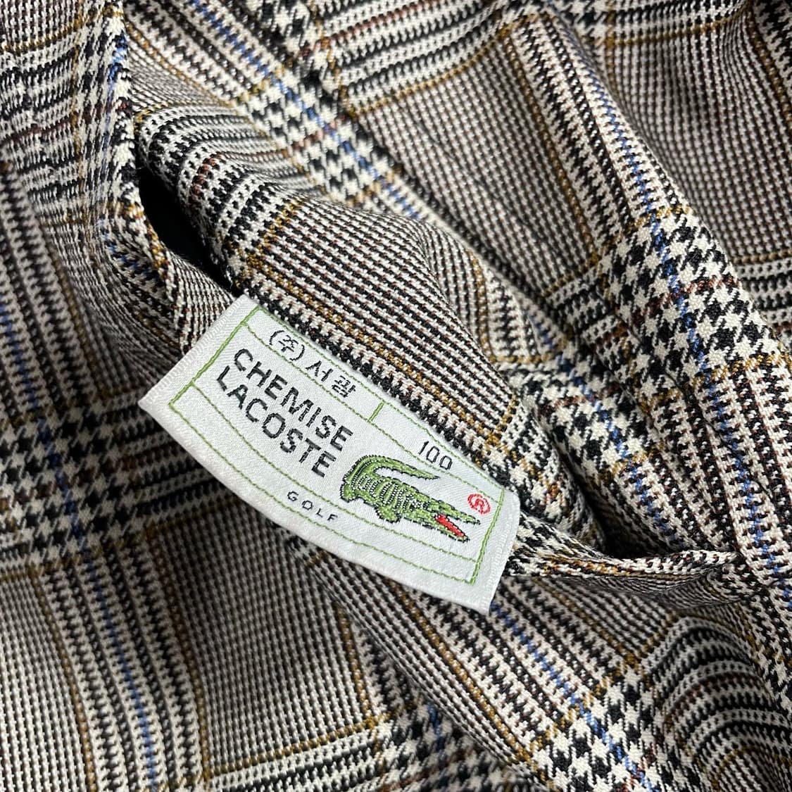 라코스테 LACOSTE 리버시블 블루종 자켓 상품이미지7