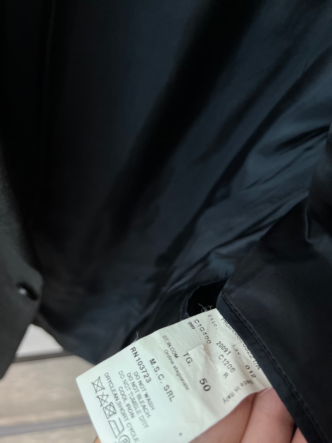 슬림100) 엠포리오알마니 이태리 린넨자켓  상품이미지7