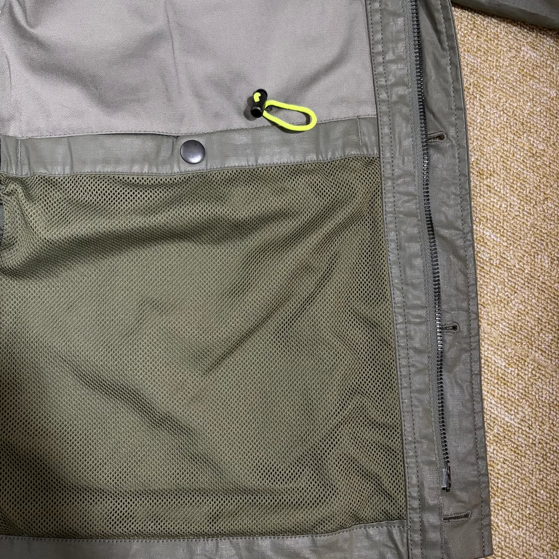 클럽모나코 카키색 워크웨어 야상 자켓(S) 상품이미지6