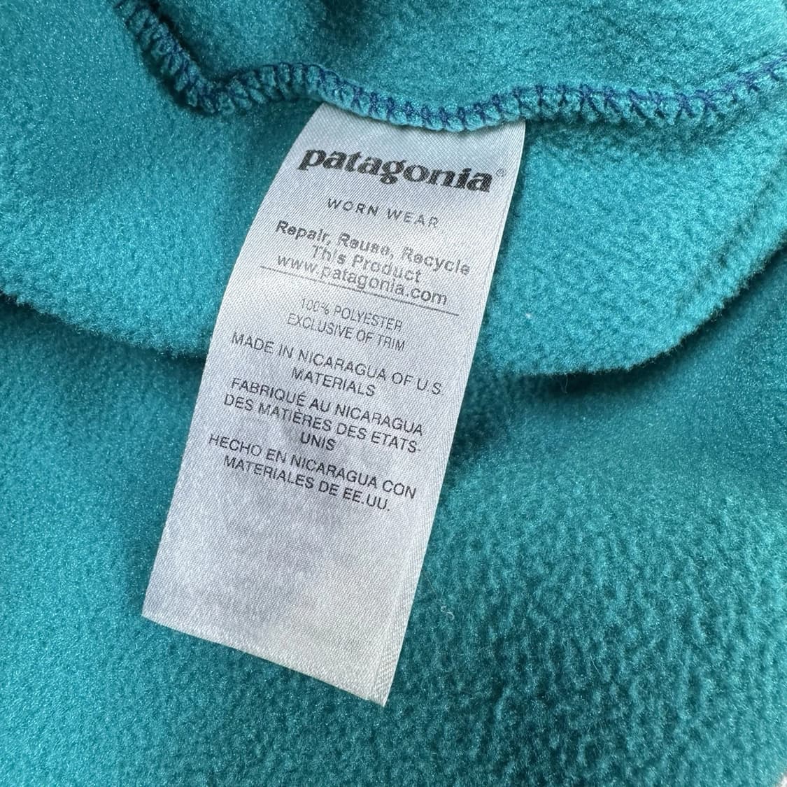 10s 파타고니아 신칠라 스냅-T 블루/민트/퍼플 상품이미지6