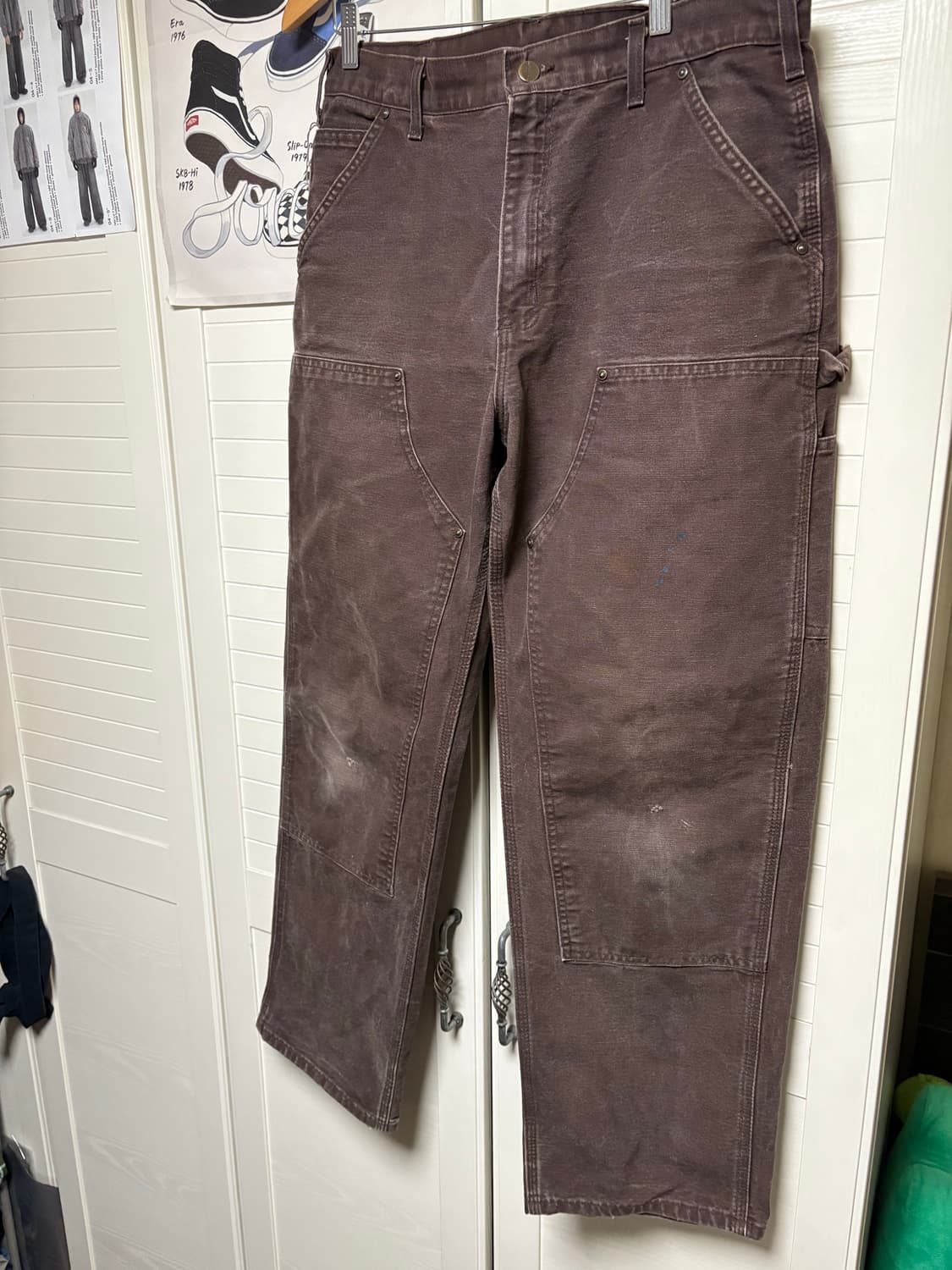 칼하트 b138 더블니 다크브라운(34x32) 상품이미지1