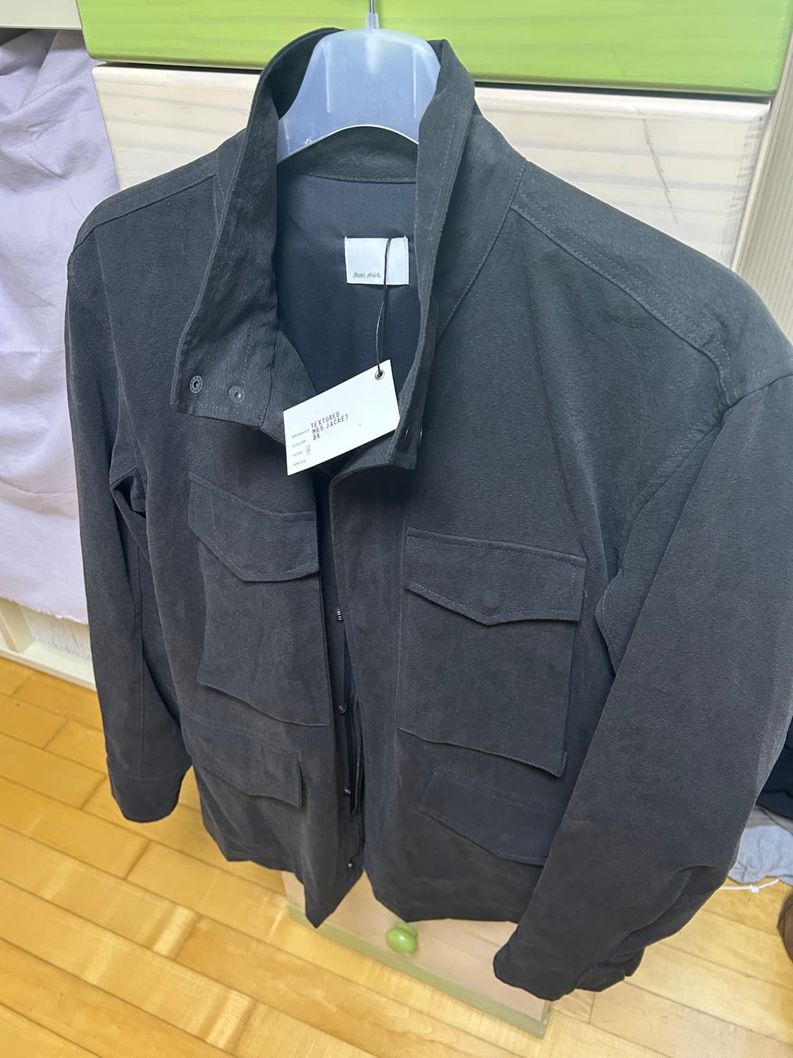 mono prive Textured M65 Jacket - Black 상품이미지3