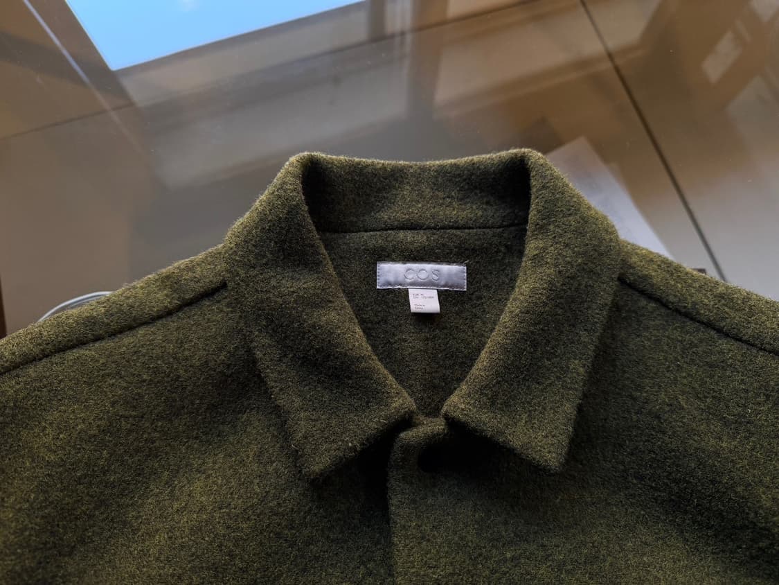 COS 코스 펠트울 블루종 100 상품이미지6