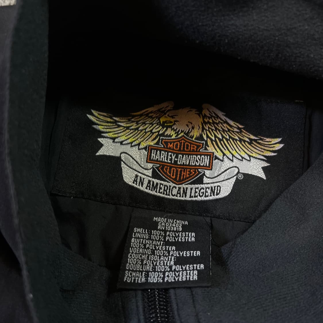 할리데이비슨 빅로고 윈드 자켓 상품이미지5