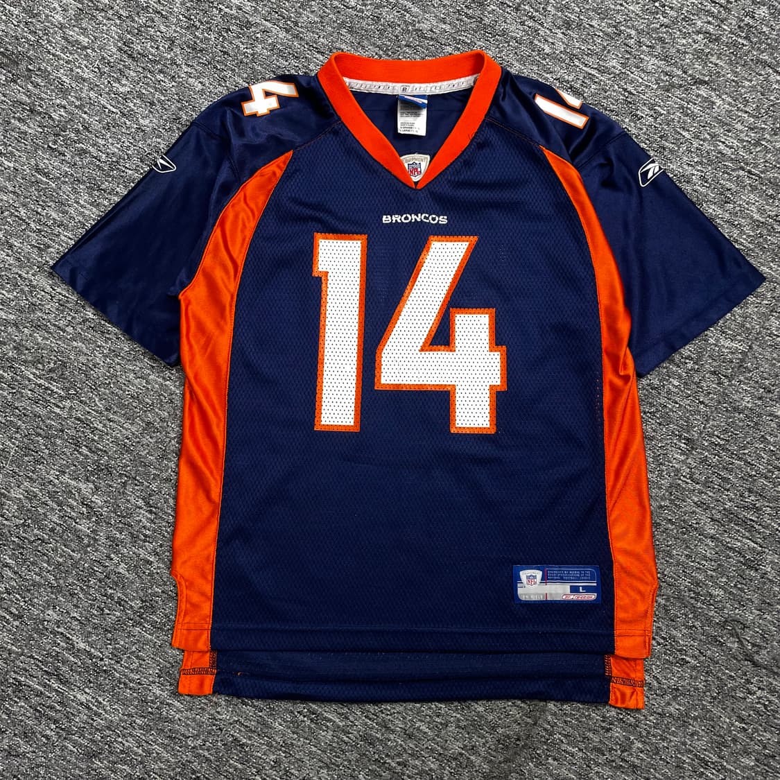 리복 NFL 덴버 브롱코스 럭비 져지 y 1552 상품이미지2