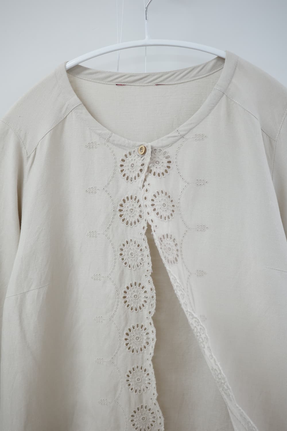 Light beige punching one-piece 상품이미지5