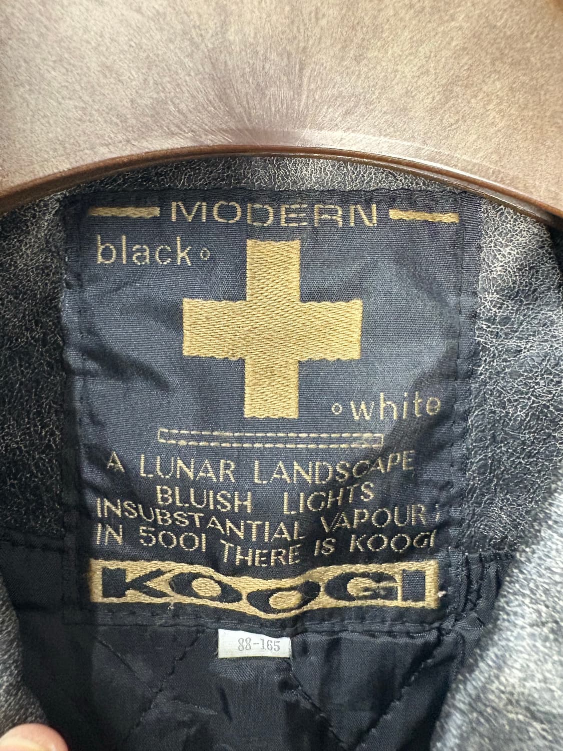 Koogi 빈티지 스트레치 디테일 가죽자켓 A3334 상품이미지9