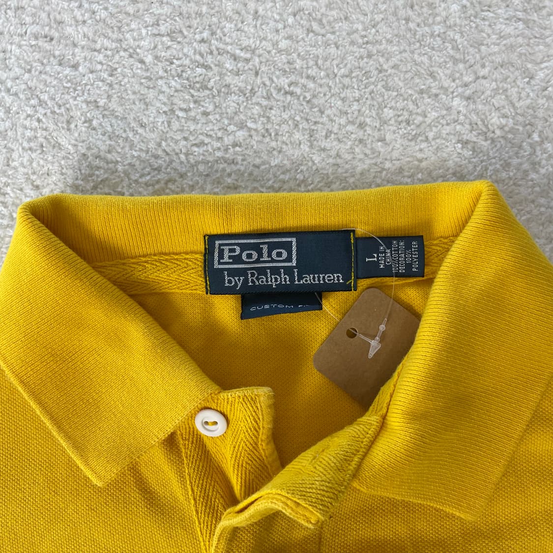 폴로랄프로렌 빅포니 카라티 옐로우 *Rare 상품이미지6