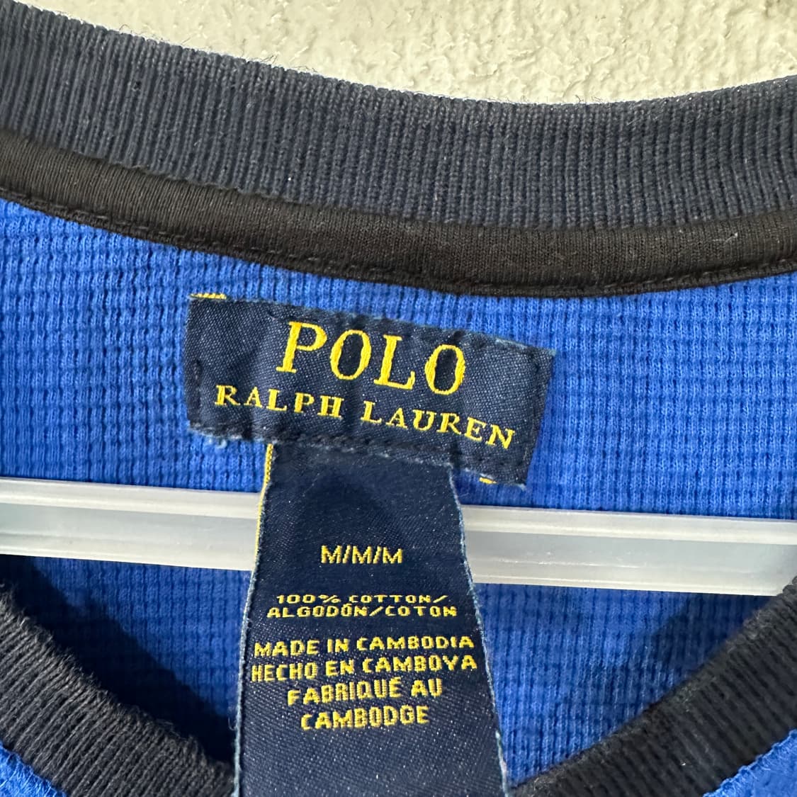 폴로랄프로렌 브이넥 반팔 M 상품이미지3