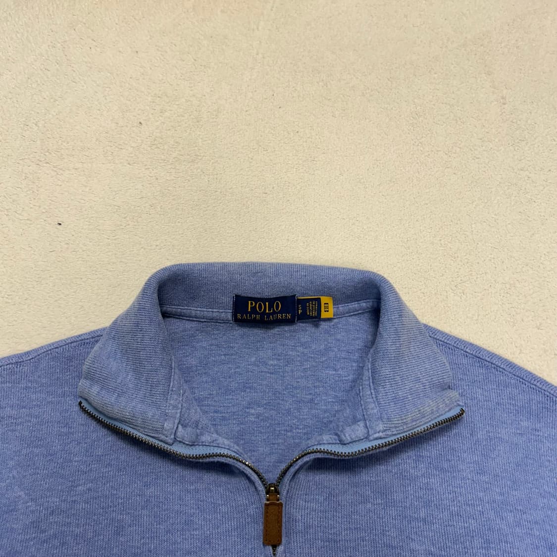 Polo Lavender Half-zip Knit 상품이미지5