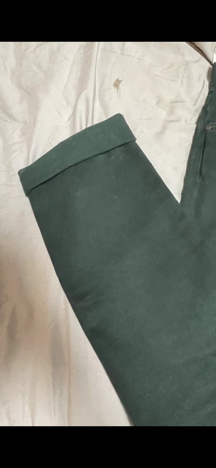 Maison Margiela pants denim deep green 상품이미지8