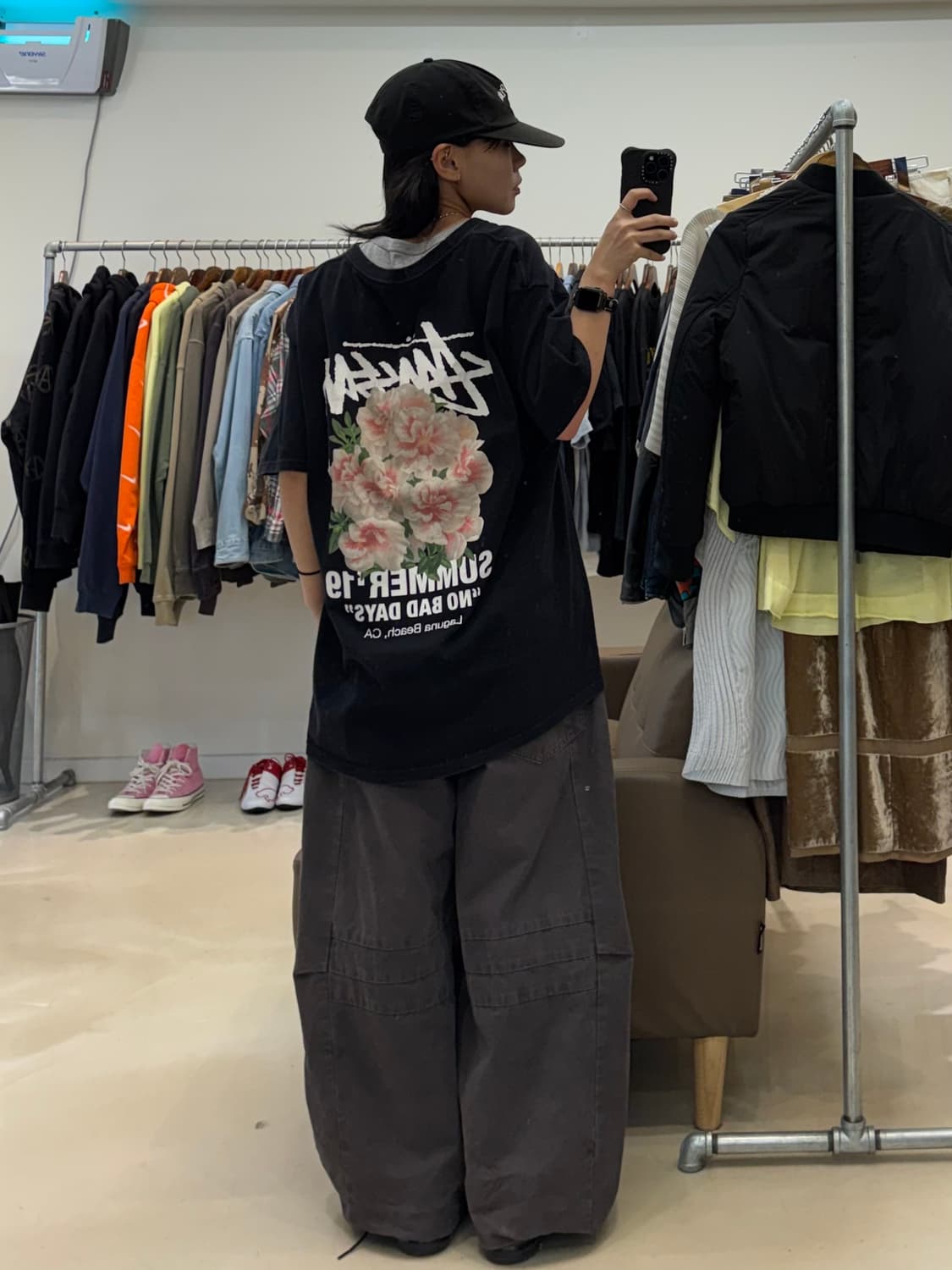 스투시 카네이션 티셔츠 상품이미지9