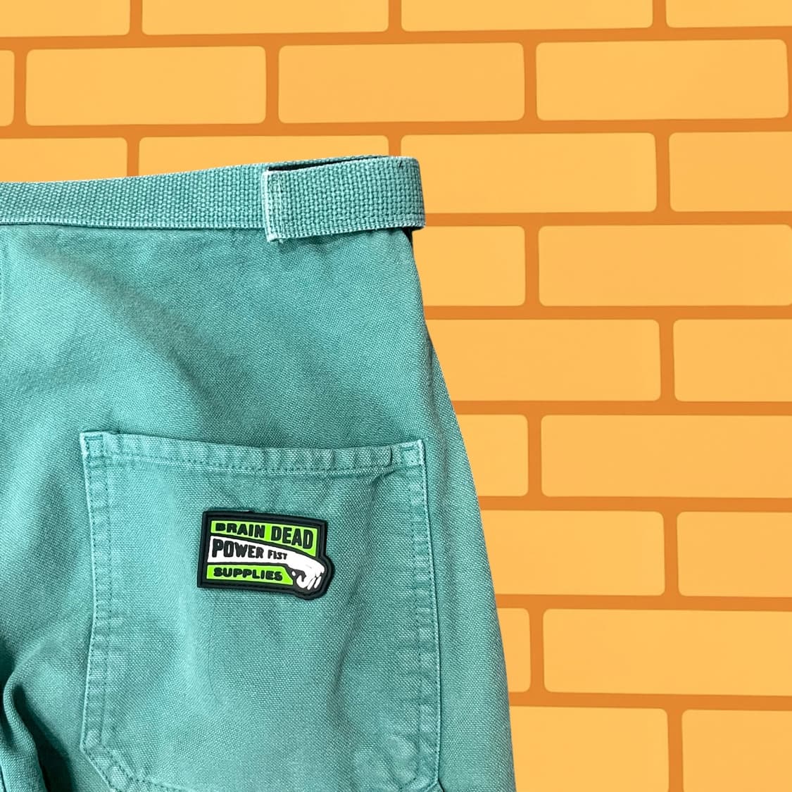 브레인데드 웨이스트 벨크로 카펜터 팬츠 (28~34) 상품이미지5