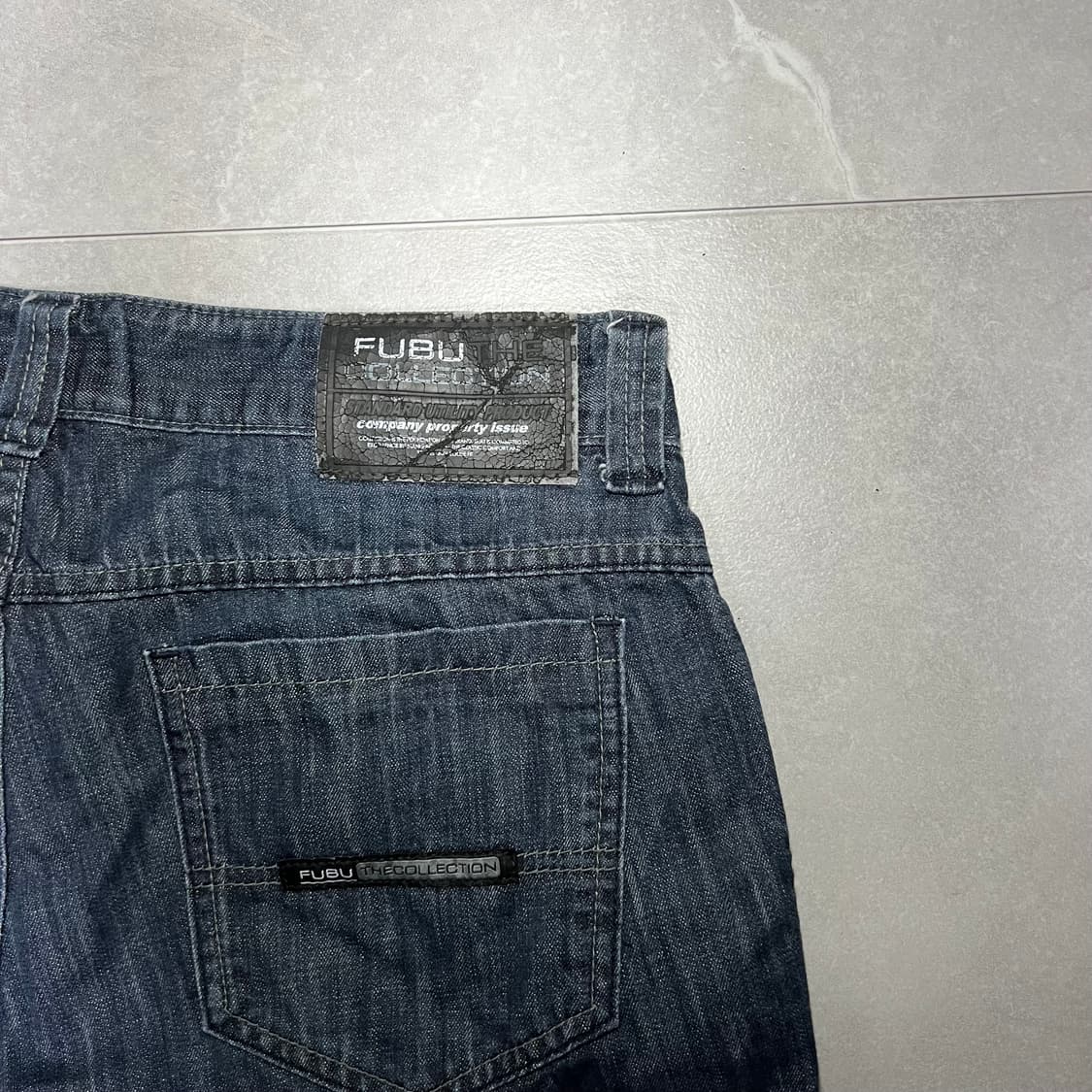 [32] 00s FUBU OG 빈티지 워싱 데님 청바지 상품이미지2