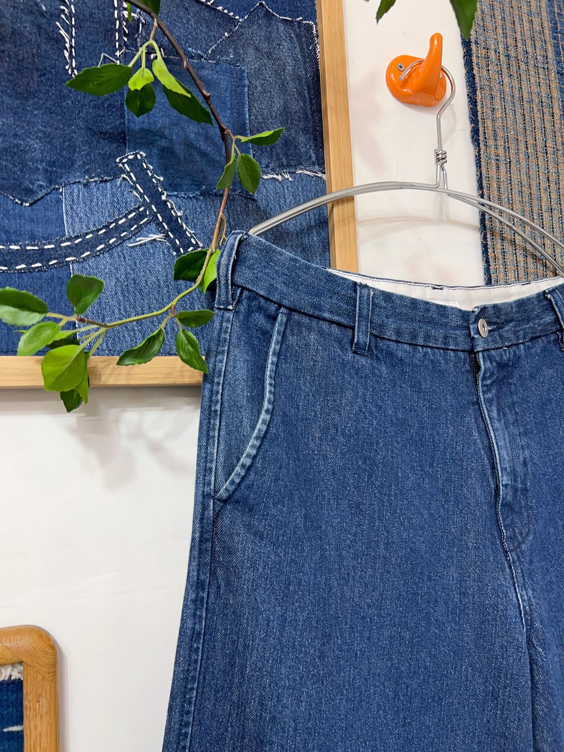 GLOVAL WORK  Cut Off Denim 상품이미지3