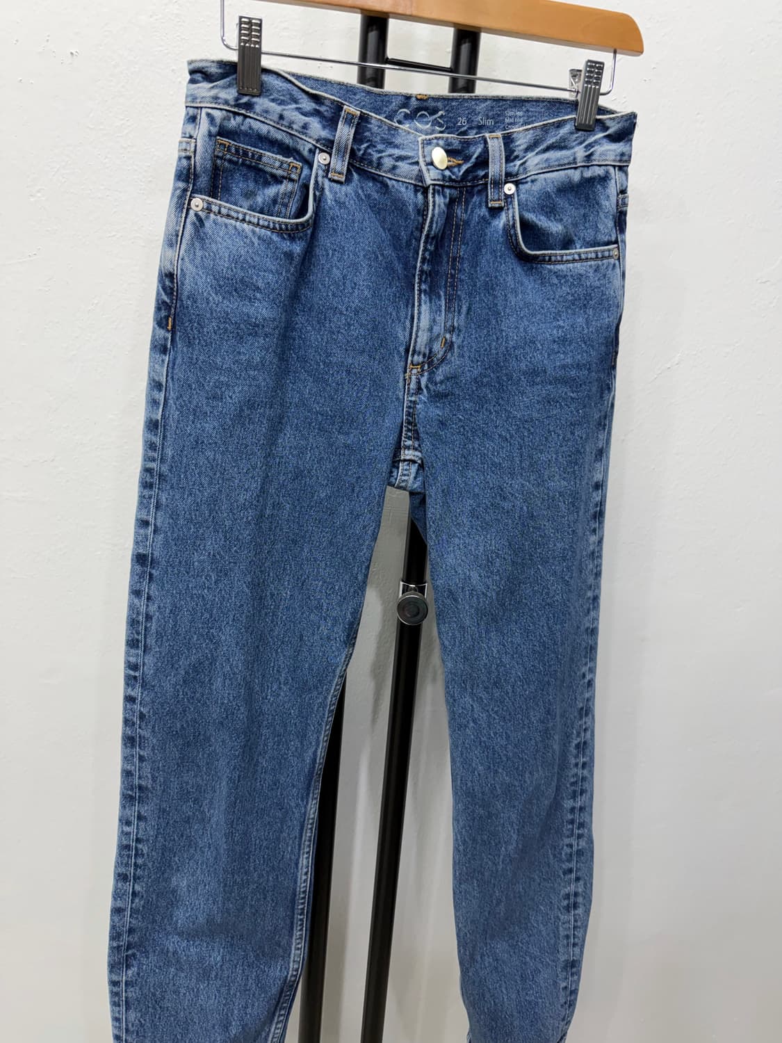 정품) COS 코스 여성 슬림 데님 청바지 26 상품이미지2