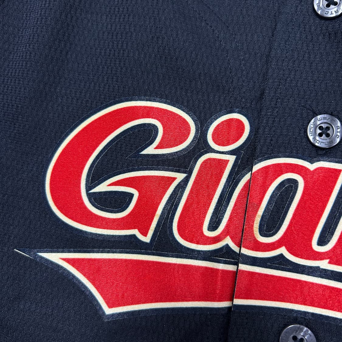 롯데자이언츠 이대호 네이비 원정 유니폼(XS) 상품이미지6