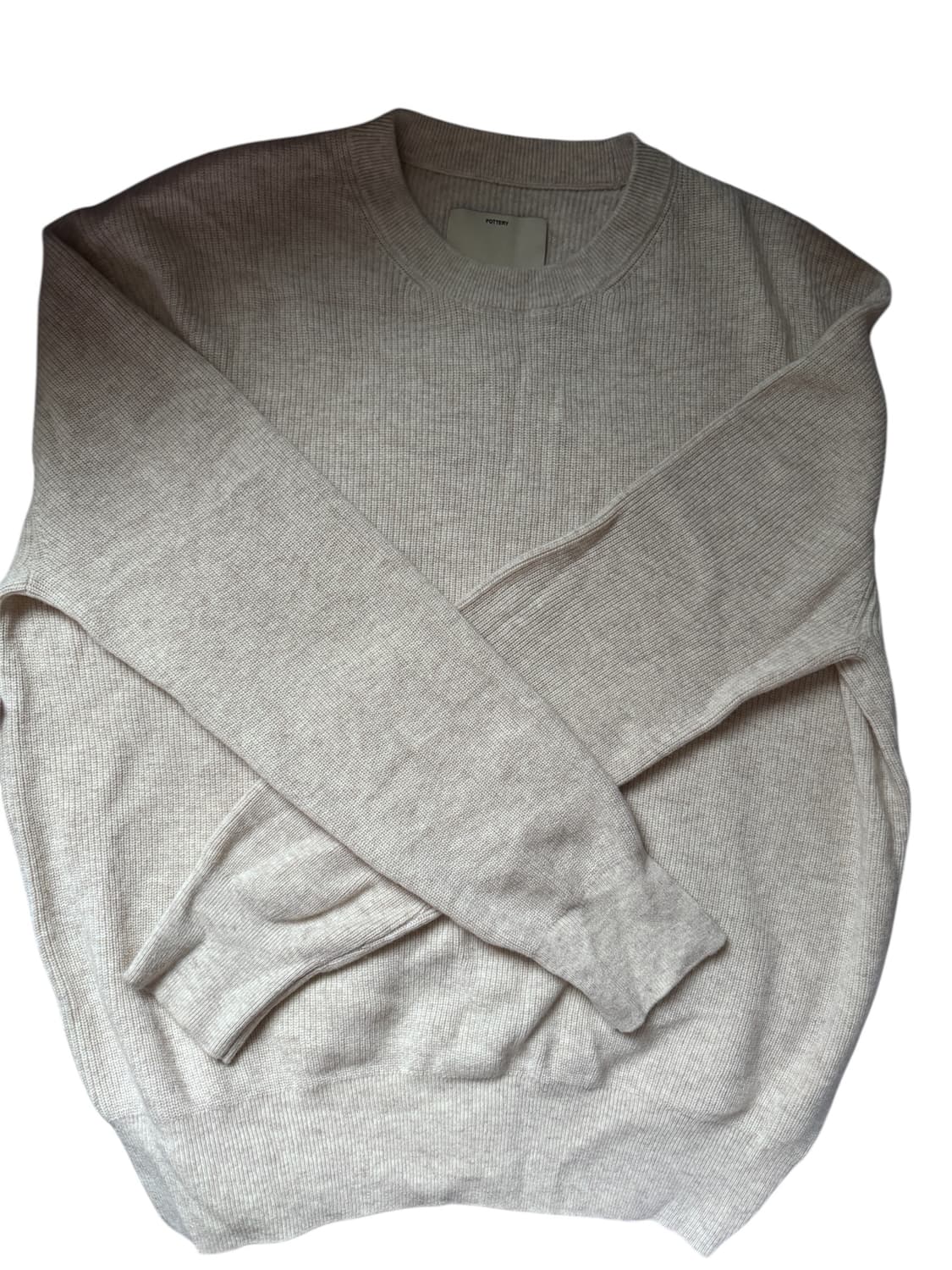 포터리 컴포트 크루넥 니트 3컬러 3사이즈 일괄판매 상품이미지3