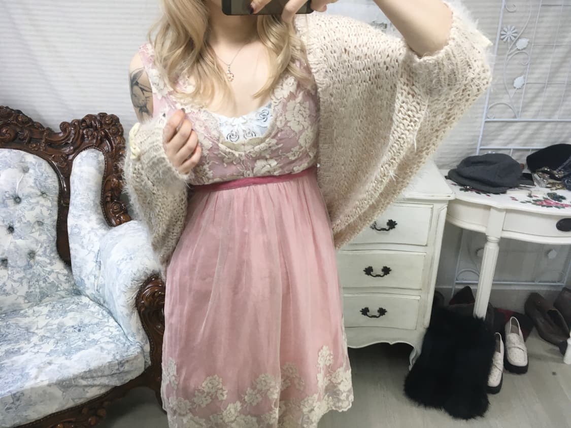 Lizlisa 리즈리사 리본 볼레로 가디건 상품이미지7