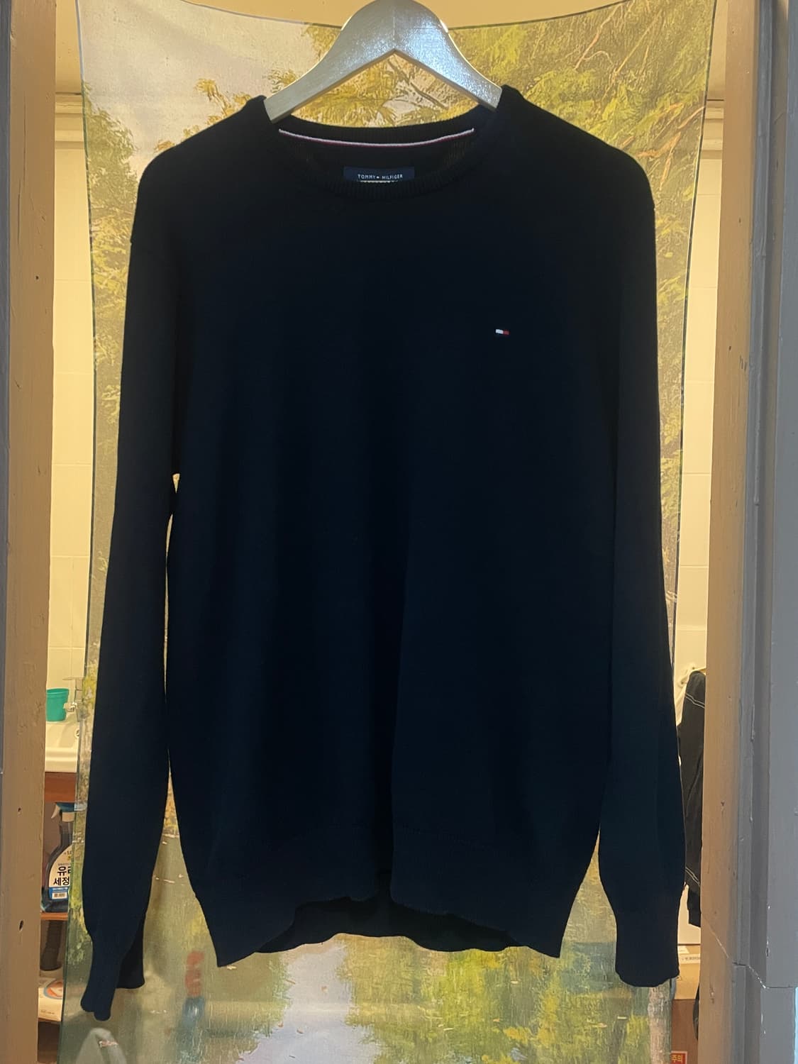 타미힐피거 블랙 니트 상품이미지1