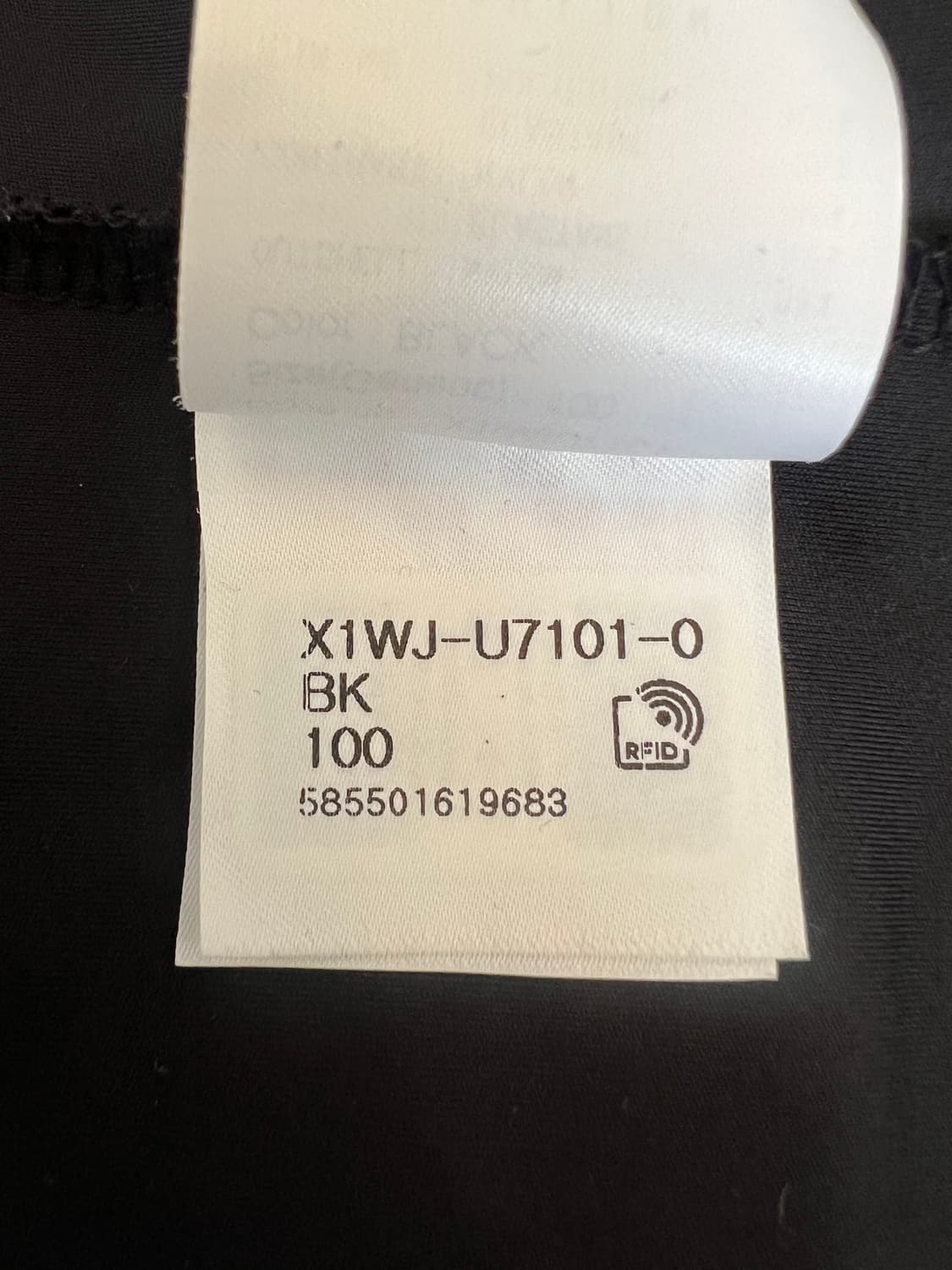 제이디엑스 JDX 여성 블랙 후드집업점퍼 트레이닝점퍼 상품이미지10