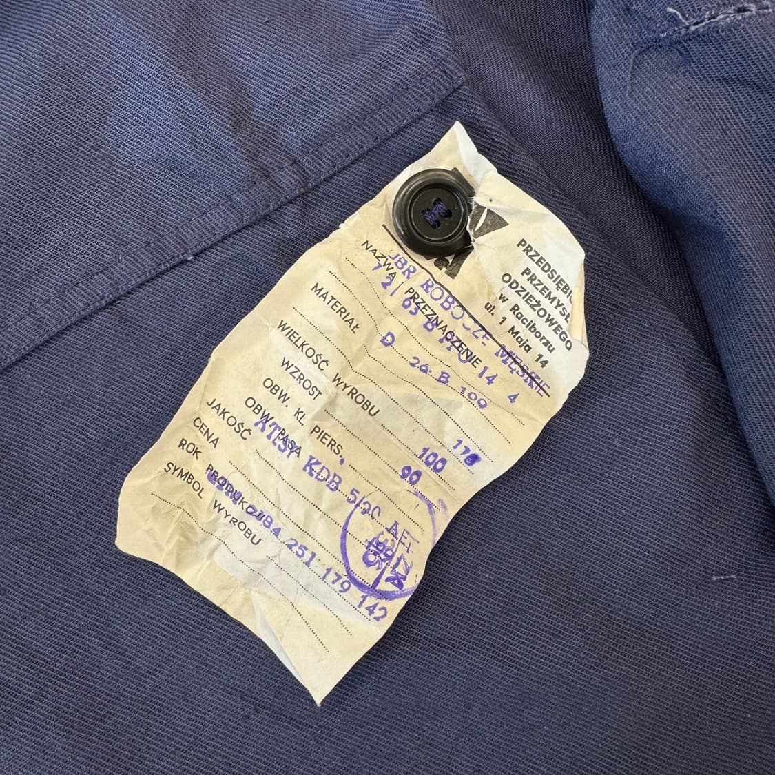 70s 빈티지 프렌치 워크 자켓 (L) 상품이미지4