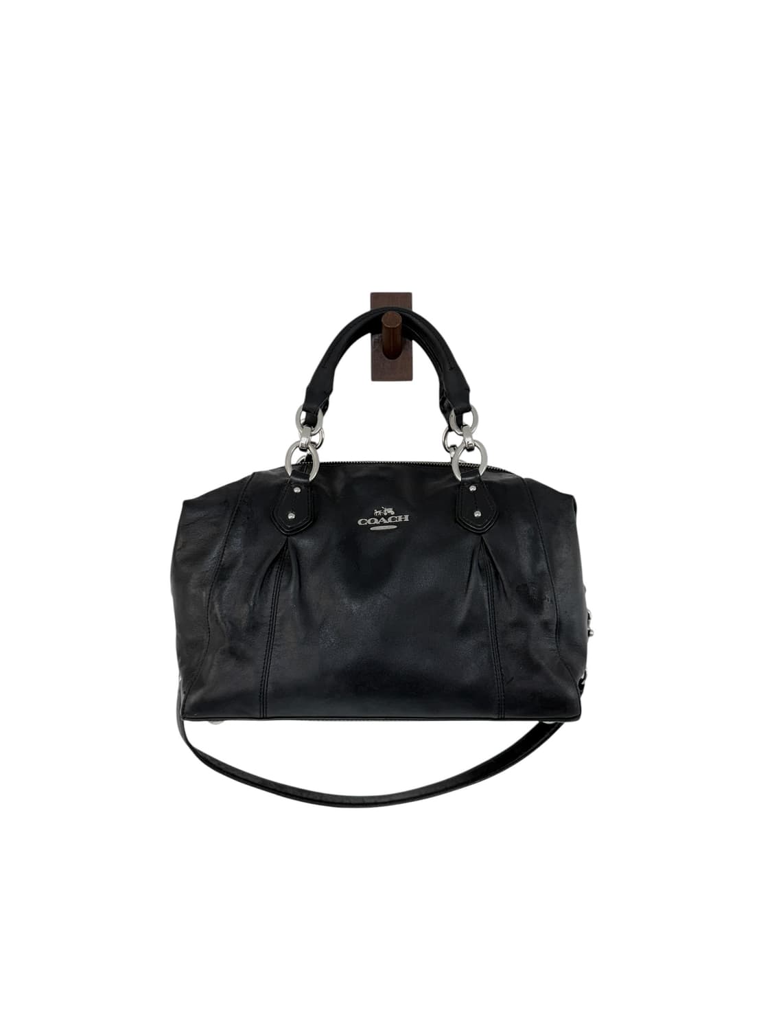 Coach 코치 블랙 투웨이 토트 숄더백 상품이미지1