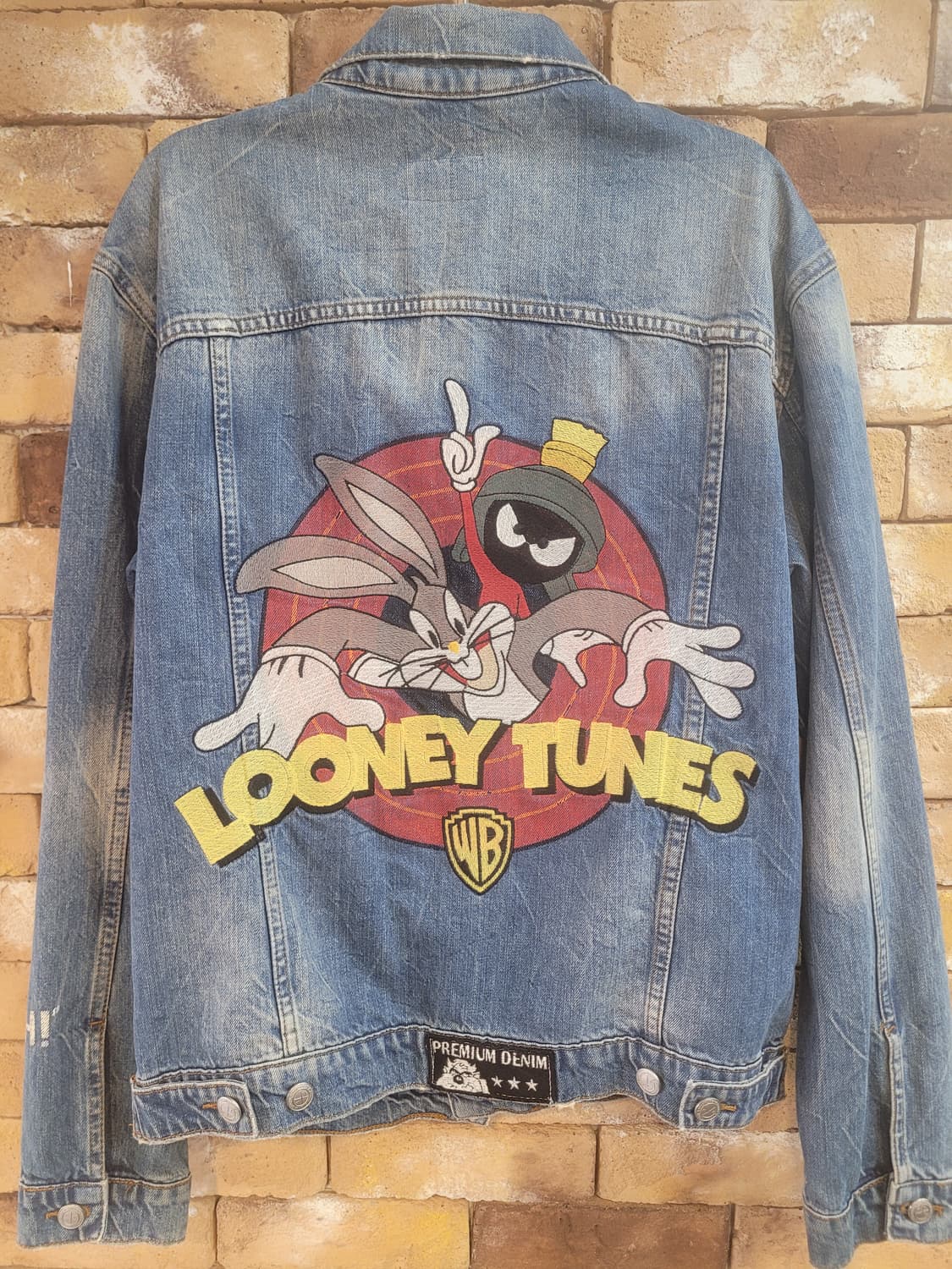 ZARA WOMAN 루니툰 패치 데님 자켓 S 상품이미지2