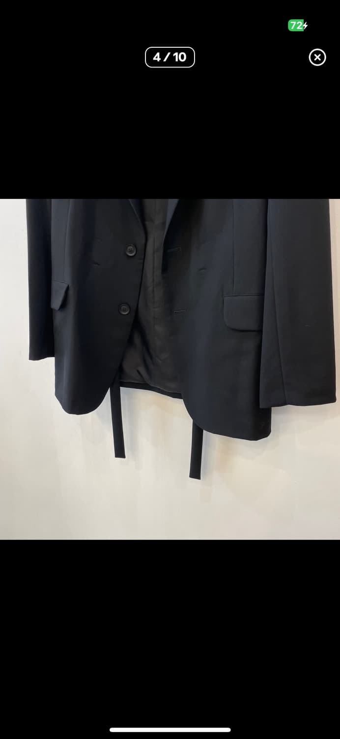 요지야마모토 22fw 웨이스트 자켓 상품이미지4