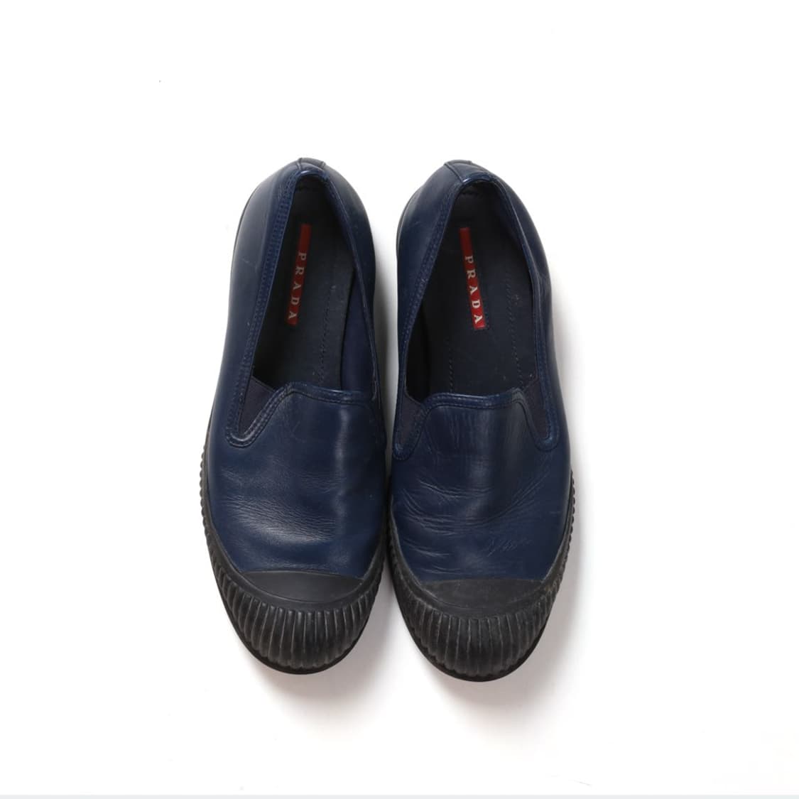 프라다 Prada Leather Slip On Sneakers 
 상품이미지1