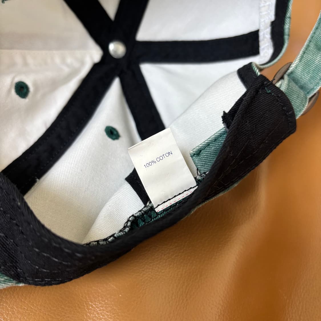 슈프림 S로고 볼캡 모자 20SS 피그먼트 세이지 그린 상품이미지9