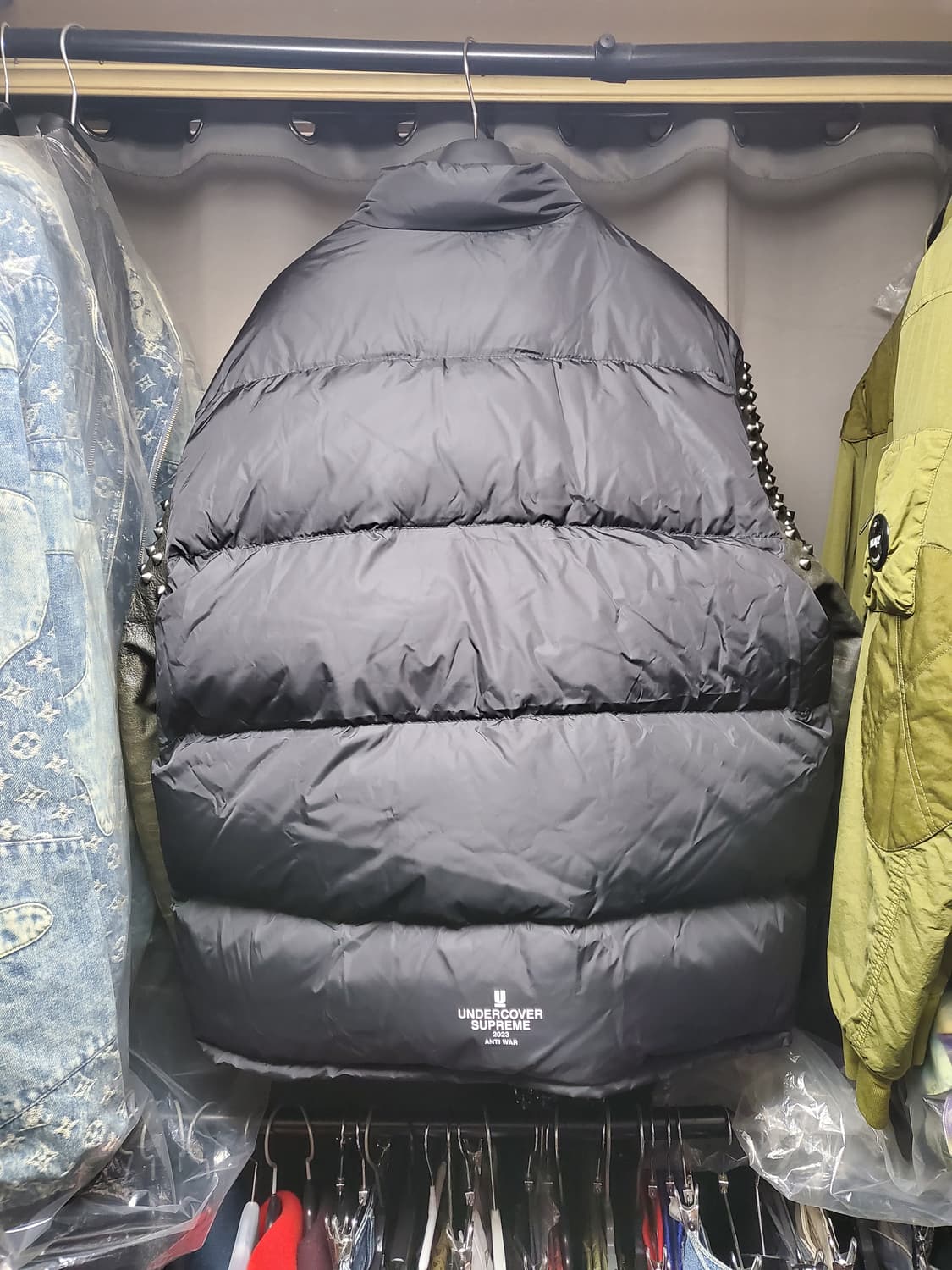 슈프림 언더커버 레더 푸퍼패딩 상품이미지4