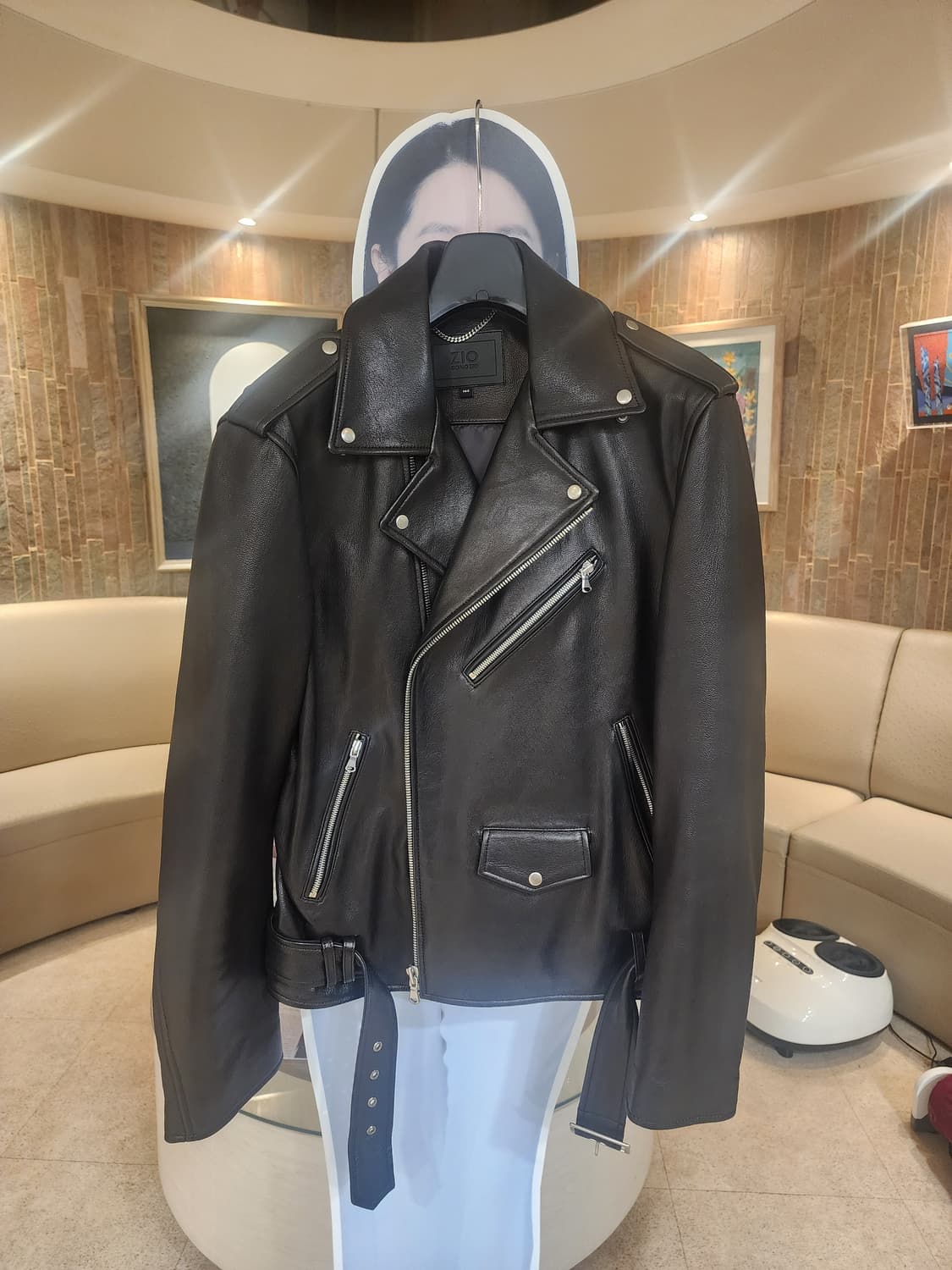 지오송지오 바이커가죽자켓 상품이미지2