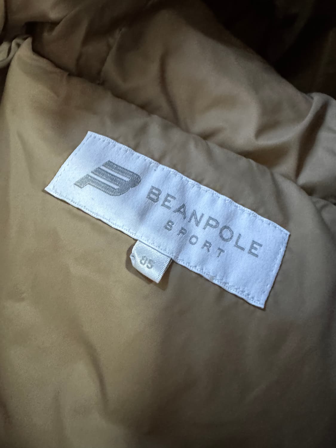 여성 빈폴 스포츠 덕다운 경량 후드 롱 패딩 M 상품이미지3