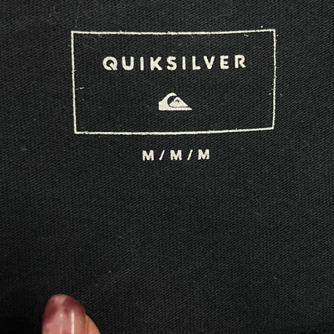 퀵실버 사이드프린팅 롱슬리브 v0807 상품이미지5