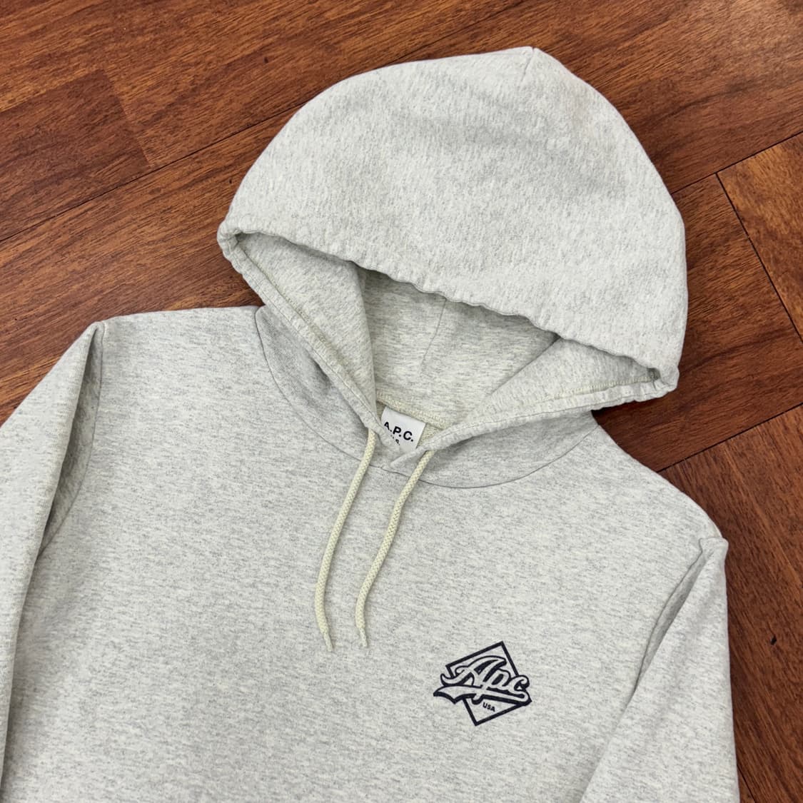 XS A.P.C 아페쎄 US 후드 티셔츠  상품이미지2