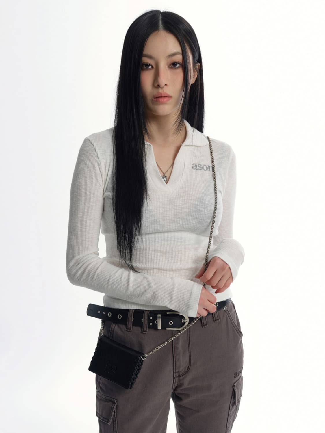 BRYNN CHAIN WALLET / BLACK 상품이미지8