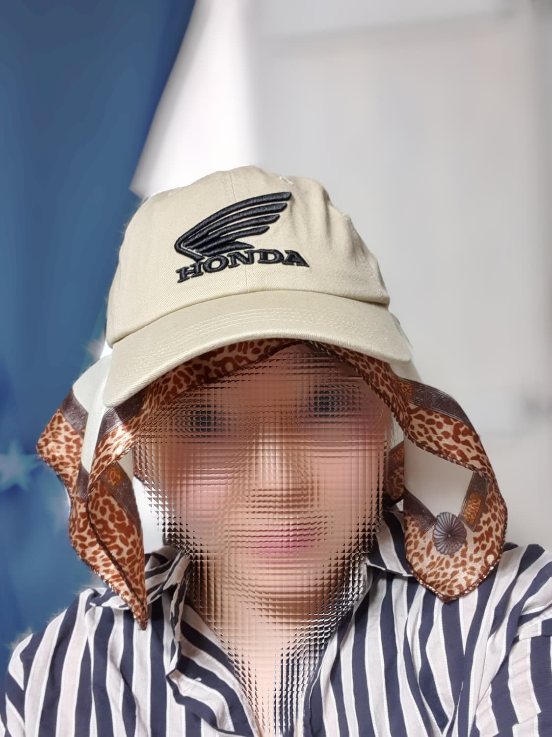 베이지 혼다 모토사이클 볼캡 모자 Wing logo Pigment Cap 상품이미지9