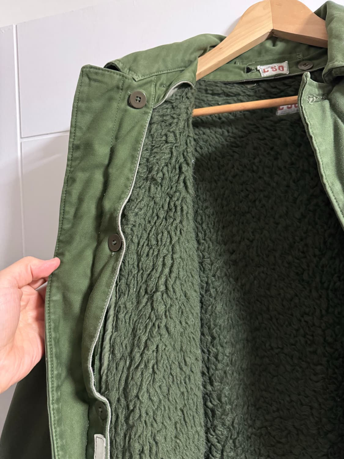 스위덴군 C50 파카 상품이미지4