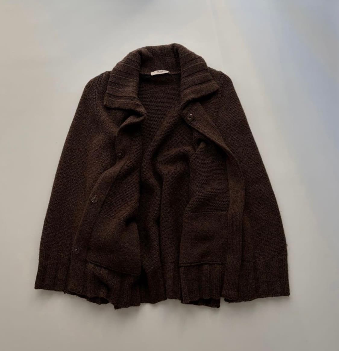 Prada camel knit jacket 상품이미지4