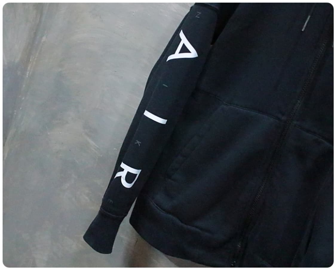 나이키 에어 플리스 기모 후드 집업 100 상품이미지5