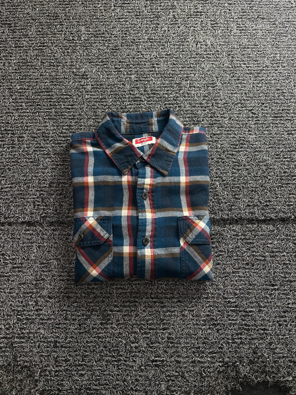 랭글러 USA 아메카지 플란넬 체크 웨스턴 셔츠 4171 상품이미지1