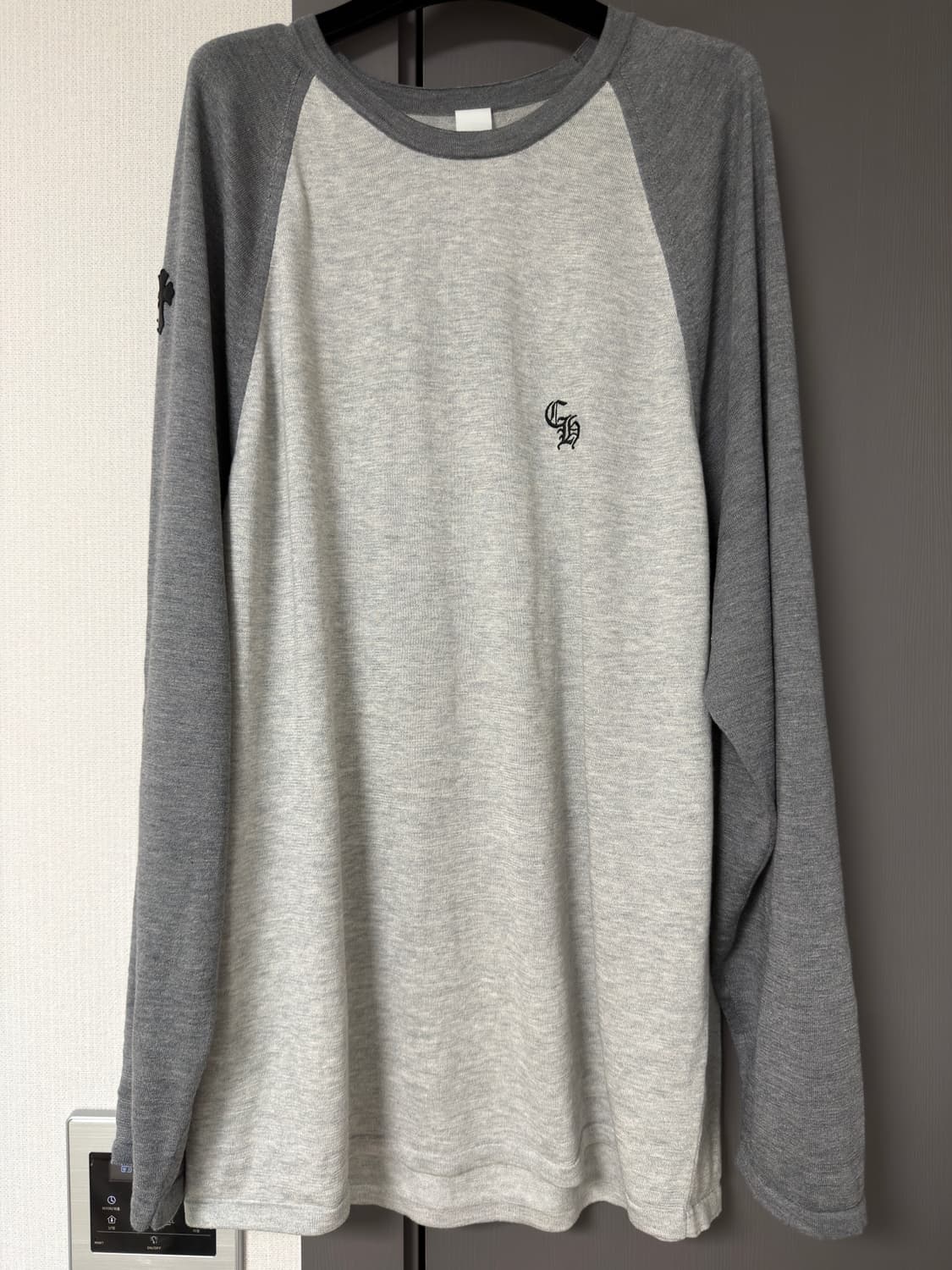 크롬하츠 베이스볼 실크 니트 3크로스패치 (신상품) 상품이미지1